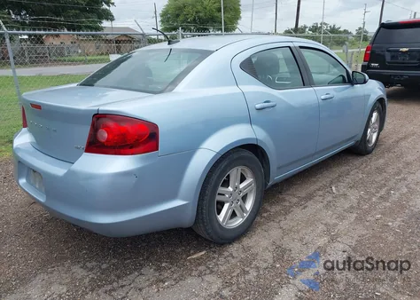 2013 Dodge Avenger Sxt from USA, damaged, VIN 1C3CDZCG8DN583719